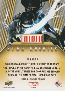 Toranos back card image
