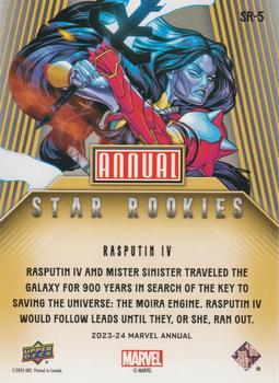 Rasputin IV back card image