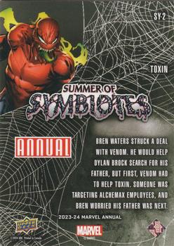 Toxin back card image