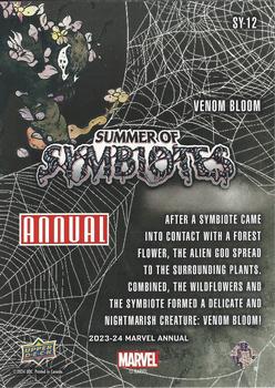 Venom Bloom back card image