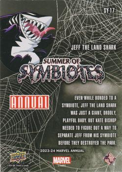 Jeff the Land Shark back card image