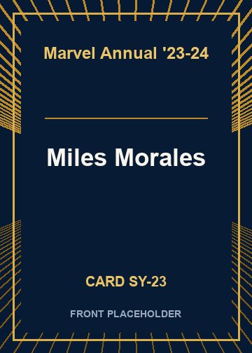 Miles Morales card thumbnail
