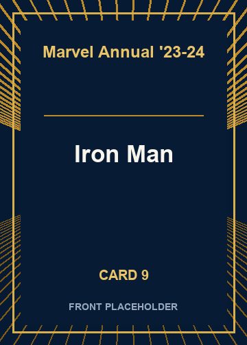 Iron Man card thumbnail