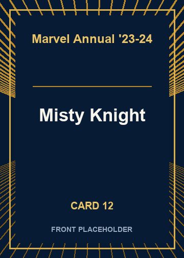 Misty Knight card thumbnail