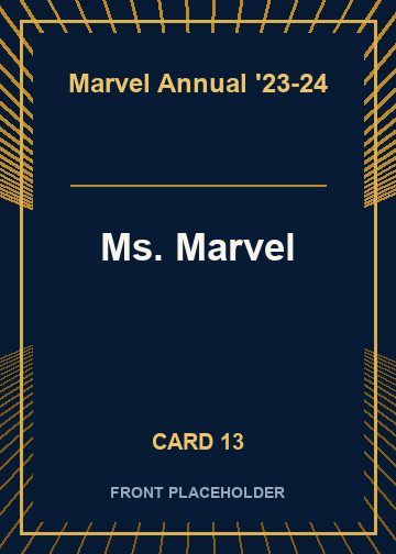 Ms. Marvel card thumbnail