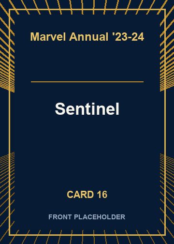 Sentinel card thumbnail