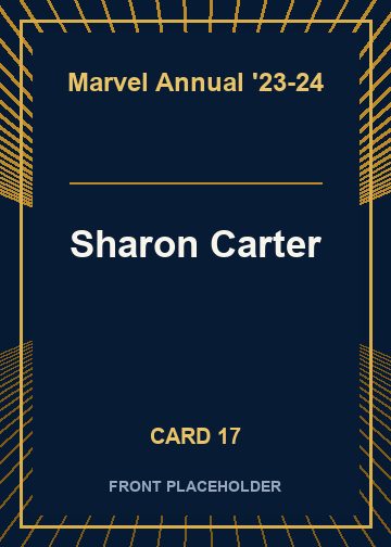 Sharon Carter card thumbnail