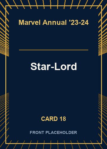 Star-Lord card thumbnail