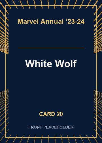 White Wolf card thumbnail