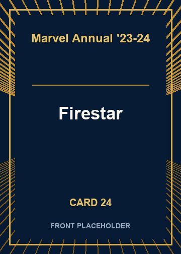 Firestar card thumbnail