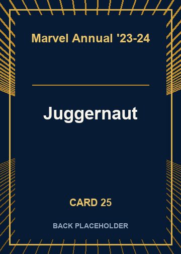 Juggernaut back card image