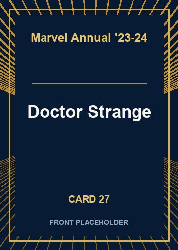 Doctor Strange card thumbnail