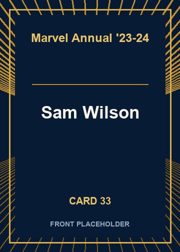 Sam Wilson card thumbnail