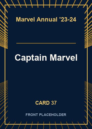 Captain Marvel card thumbnail