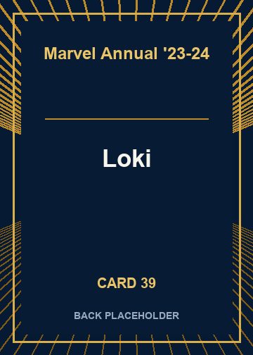 Loki back card image