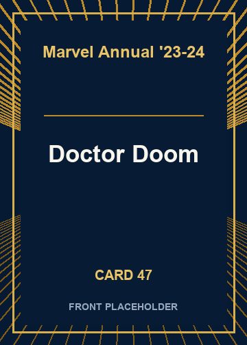 Doctor Doom card thumbnail