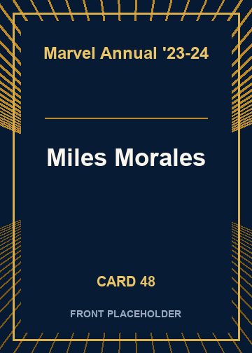 Miles Morales card thumbnail