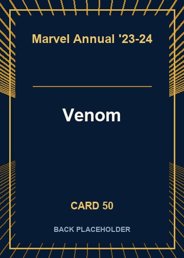 Venom back card image