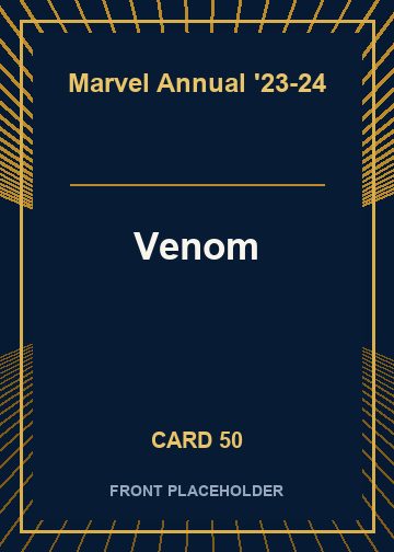 Venom front card image