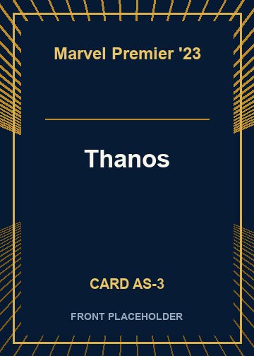 Thanos card thumbnail