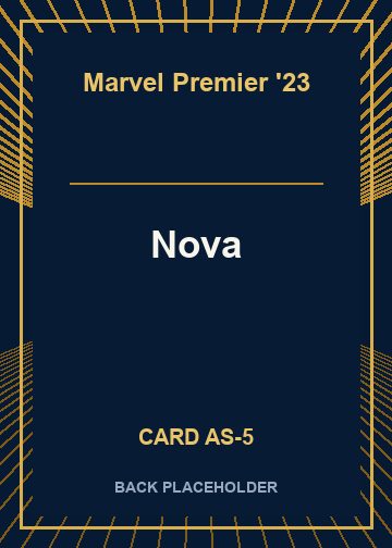 Nova back card image