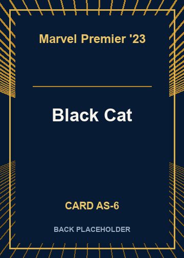 Black Cat back card image