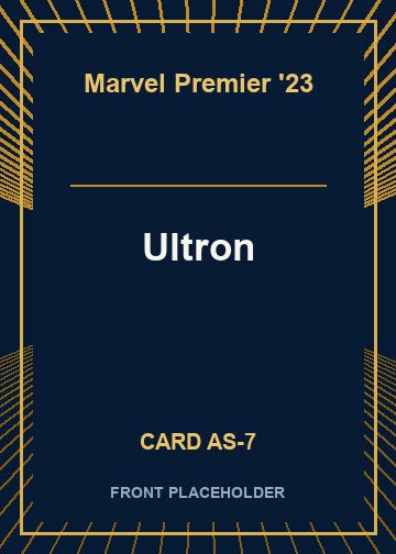 Ultron card thumbnail