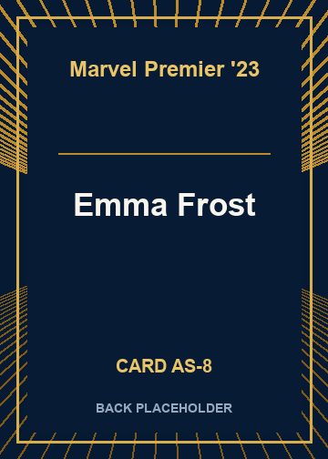 Emma Frost back card image