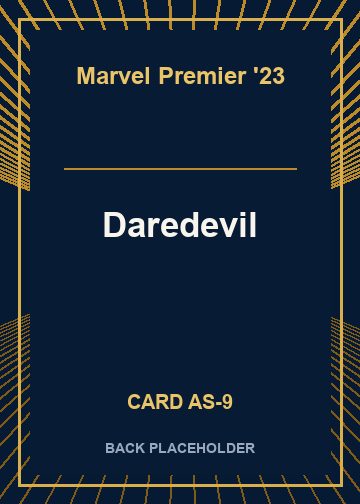 Daredevil back card image