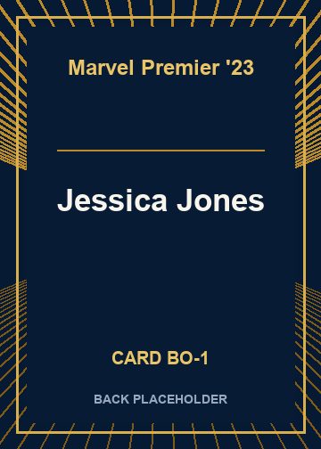 Jessica Jones back card image