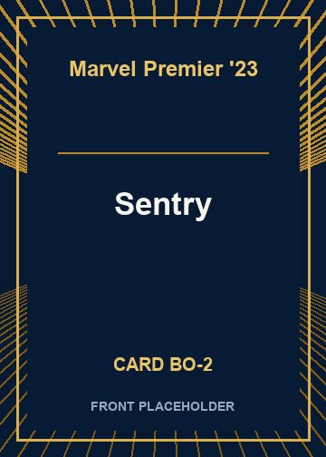 Sentry front card image