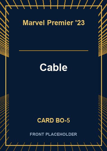 Cable card thumbnail