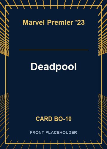 Deadpool card thumbnail