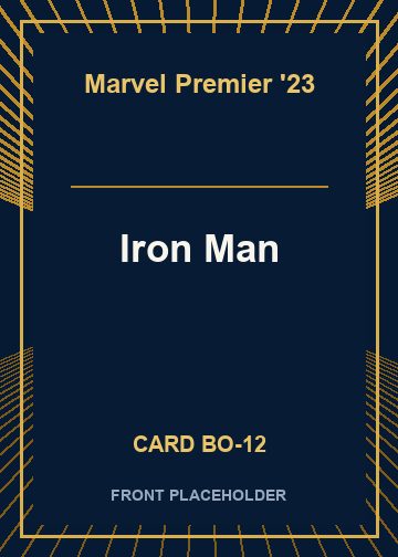 Iron Man card thumbnail