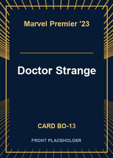 Doctor Strange card thumbnail