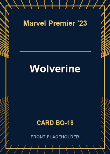 Wolverine card thumbnail