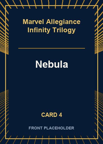 Nebula front artwork