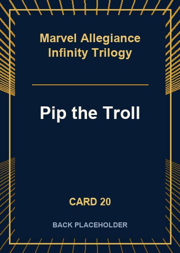 Pip the Troll back artwork