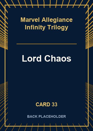 Lord Chaos back artwork