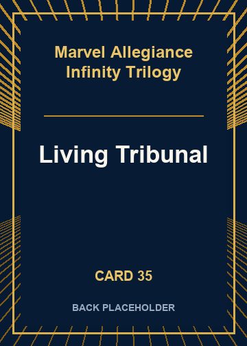 Living Tribunal back artwork