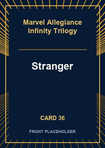 Stranger front artwork