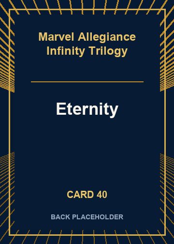 Eternity back card image
