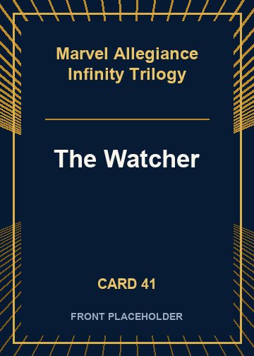 The Watcher front card image