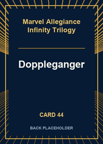 Doppleganger back card image