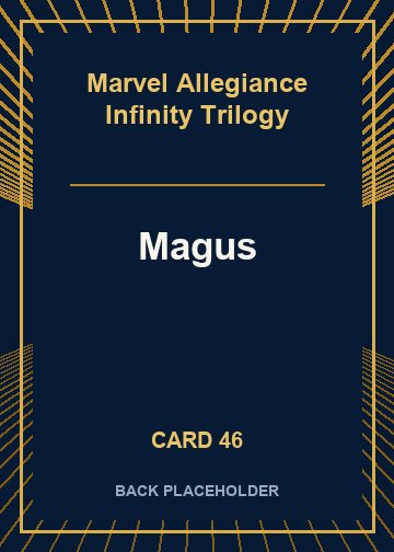 Magus back card image