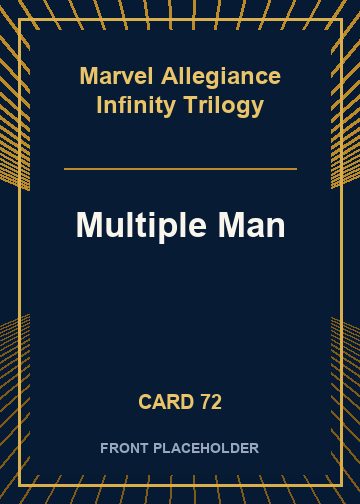 Multiple Man front card image
