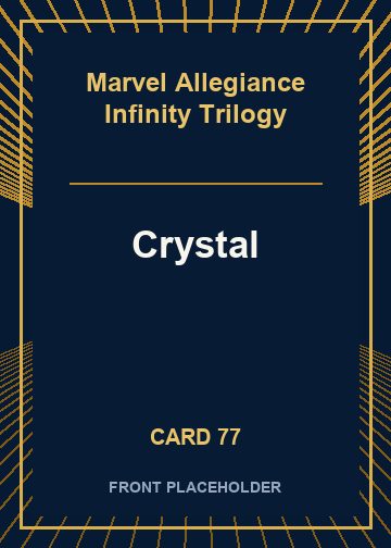 Crystal front card image