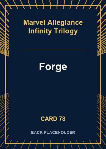 Forge back card image