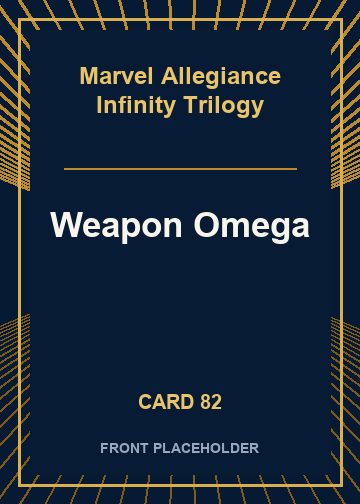 Weapon Omega card thumbnail