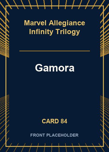 Gamora card thumbnail